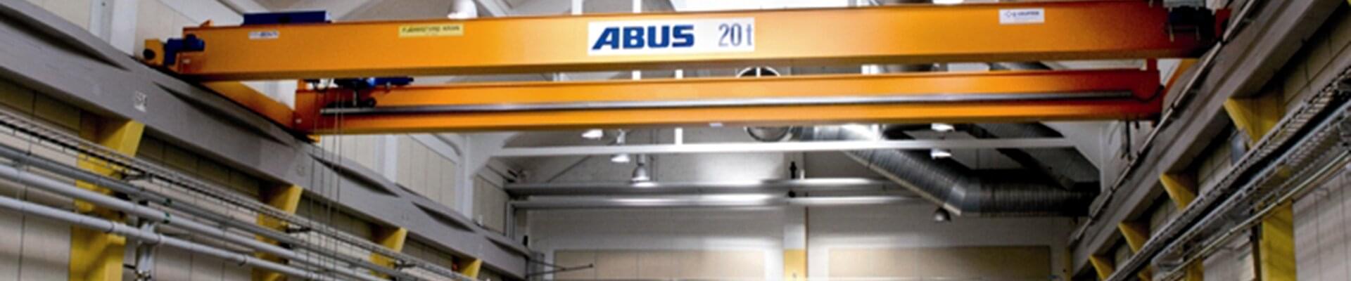 ABUS rullande kran med en lastkapacitet på 20 ton i en kulturminnesmärkt byggnad i Sverige 